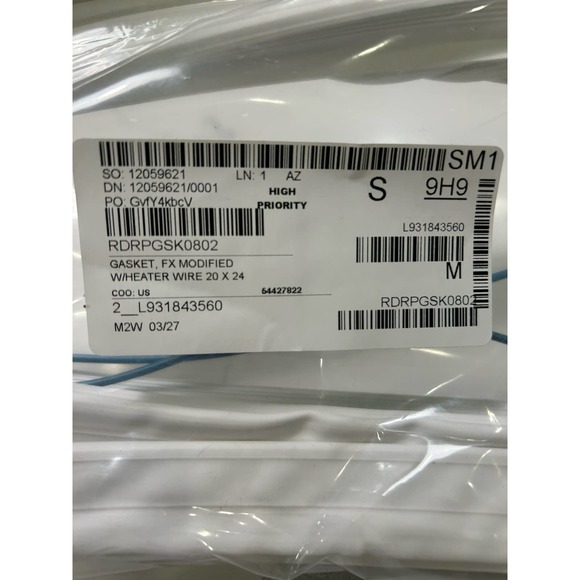 Randell RP GSK0802 Gasket, Fx Modified W/Heater W - Picture 3 of 5